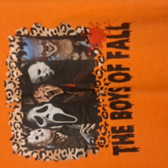 NEW Men's Orange XXL Classic halloween villains Sweater - Picture 2 of 4